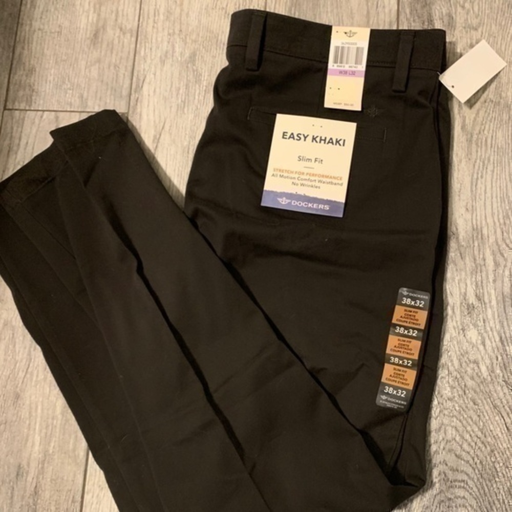 Dockers | black slim fit pants